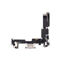 Premium Charging Port Flex Cable for IP 14 - Starlight