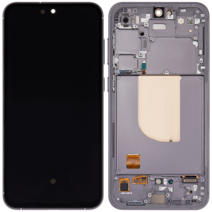 Aftermarket Pro OLED Assembly with Frame for Samsung S23 FE (US & International Version) (With Finger Print Sensor) (6.43") - Graphite