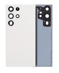 Premium Back Cover Glass With Camera Lens For Samsung S23 Ultra - Golden