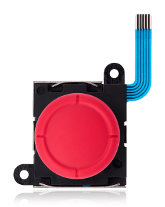 3D Analog Joystick Cap for Nintendo Switch / Switch Lite / Switch OLED Joy Con Controller (Red)