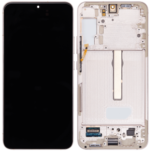 OLED Assembly With Frame For Samsung Galaxy S22 Plus 5G (US & International Version) (Refurbished) (Pink Gold / Violet)