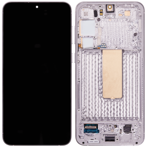 OLED Assembly With Frame For Samsung Galaxy S23 Plus (US & International) (Aftermarket Plus) (Lavender)