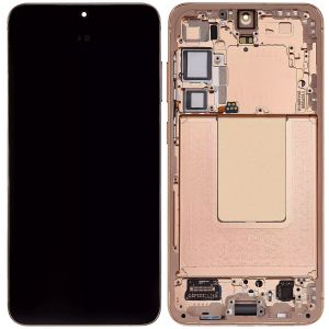 OLED Assembly With Frame For Samsung Galaxy S24 Plus 5G (US & International Version) (Refurbished) (Sandstone Orange)