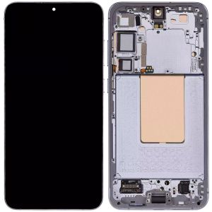 OLED Assembly With Frame For Samsung Galaxy S24 Plus 5G (US & International Version) (Refurbished) (Sapphire Blue)