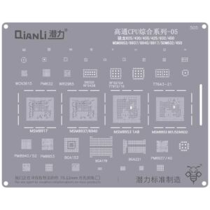 Bumblebee Stencil (QS505) Qualcomm CPU 05-Snapdragon 625 / 430 / 435 / 425 / 632 / 450-MSM8953 / 8937 / 8940 / 8917 / SDM632 / 450 (Qianli)