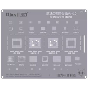 Bumblebee Stencil (QS510) Qualcomm CPU 10-Snapdragon 865 / 870-SM8250 (Qianli)