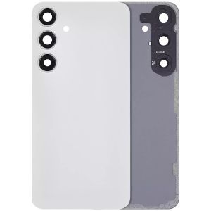 Premium Back Cover Glass With Camera Lens For Samsung S24 Plus - White