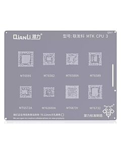 Bumblebee Stencil (QS17) MTK CPU3 (Qianli) MT6595 / 6582 / 6580A / 6589 / 6572A / 6260DA / 6873V / 6732