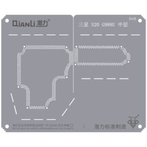 Bumblebee Stencil (QS648) For SX S20 G988U Middle Frame (Qianli)