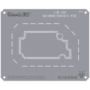 Bumblebee Stencil (QS649) For SX S20 SM-G980F/G981B/N Middle Frame (Qianli)