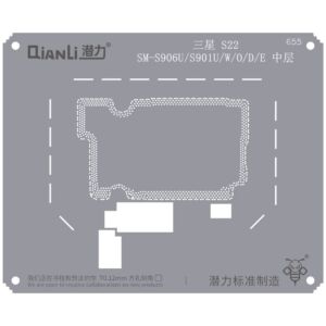 Bumblebee Stencil (QS655) For SX S22 SM-S906U/S901U/W/O/D/E Middle Frame (Qianli)