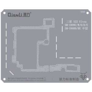 Bumblebee Stencil (QS656) For SX S22 Ultra SM-S908U/W/O/D/E SM-S908B/BE Middle Frame (Qianli)