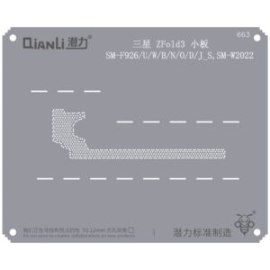 Bumblebee Stencil (QS663) For SX Z Fold 3 (SM-F926/U/W/B/N/O/D/J_S,SM-W2022)Board (Qianli)