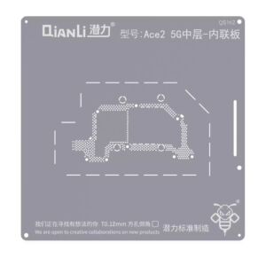Bumblebee Stencil (QS142) For OPPO ACE 2 5G Middle Layered-Inline Board (Qianli)