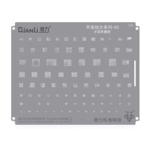 Bumblebee Stencil (QS534) Apple CPU 03-Small Chips Set (Qianli)