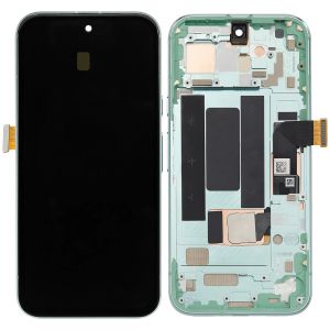 Refurbished OLED Assembly With Frame for PIXL 8A (With Finger Print Scanner) - Aloe