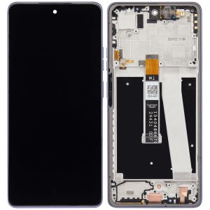 GEN LCD Assembly with Frame for MT G Power 5G (XT2515 / 2025) - Slate Gray