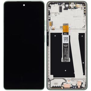 GEN LCD Assembly with Frame for MT G Power 5G (XT2515 / 2025) - Leaf Green