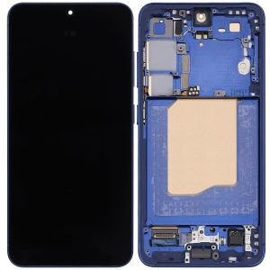 OLED Assembly With Frame For Samsung Galaxy S25 5G (US & International Version) (Aftermarket Plus) (Navy)