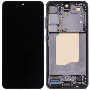 OLED Assembly With Frame For Samsung Galaxy S25 5G (US & International Version)(Genuine)(Blue Black) 