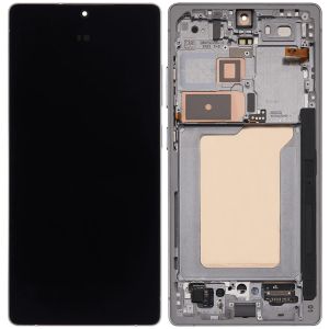 OLED Assembly With Frame For Samsung Galaxy S25 Ultra 5G (Refurbished) (US & International) (Titanium White Silver & Titanium Silver Blue)