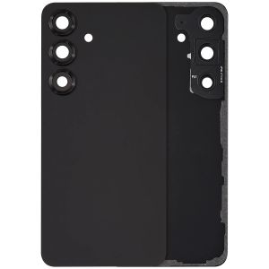 Premium Back Cover Glass With Camera Lens For Samsung S25  - Titanium Black