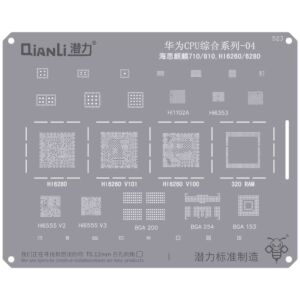 Bumblebee Stencil (QS523) HW CPU 04-Kirin 710 / 810 / HI6260 / 6280 (Qianli)