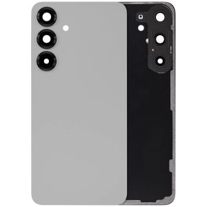 Premium Back Cover Glass With Camera Lens For Samsung S25 Plus - Silver