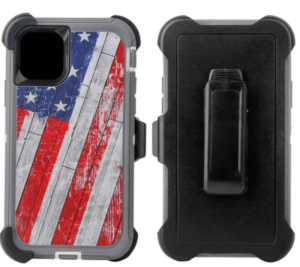 DEFENDER CASE FOR SAM S22 CAMO FLAG