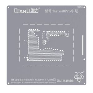Bumblebee Stencil (QS113) For HW Mate 40 Pro Middle Layered (Qianli)