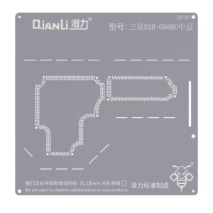 Bumblebee Stencil (QS122) For SX S20-G988U Middle Layer (Qianli)