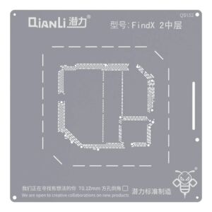Bumblebee Stencil (QS132) For OPPO Find X2 Middle Layered (Qianli)