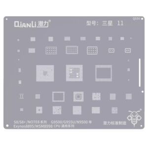 Bumblebee Stencil (QS50) For SX S8 / S8+ / Note 8 (Exynos 8895) (MSM8998) CPU Universal Series (Qianli)