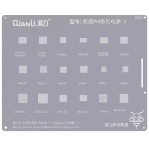Bumblebee Stencil (QS68) Qualcomm PM Series 3 (Qianli)