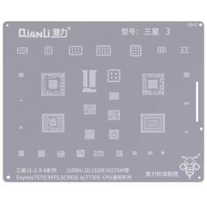 Bumblebee Stencil (QS42) For SX SX J1 / J2 / J3 / J4  (Exynos7570 / 3475 / SC9830A / 7730S) CPU Universal Series (Qianli)