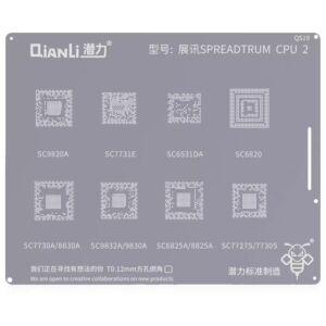 Bumblebee Stencil (QS28) SPREADTRUM CPU2  SC9820A / SC7731E / SC7730A / 8830A / SC9832A / 9830A / SC6531DA / SC6820 / SC6825A / 8825ASC7727S / 7730S (Qianli)