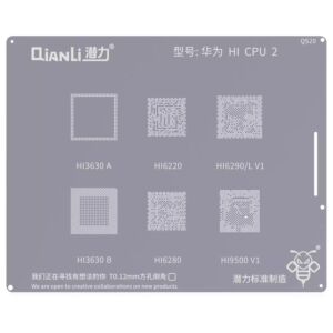 Bumblebee Stencil (QS20) HW HI CPU2 (Qianli) HI3630A / HI3630B / H16220 / H16280 / H16290 / L.V1 / HI9500V1