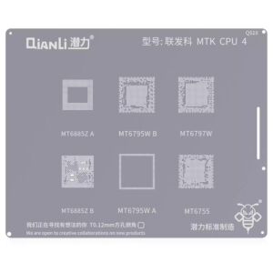 Bumblebee Stencil (QS18) MTK CPU4 (Qianli) MT6885Z.A / 6795W.B / 6797W / 6885Z.B / 6795W.A / 6755
