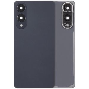 Premium Back Cover Glass With Camera Lens For Samsung S25 Edge - Black