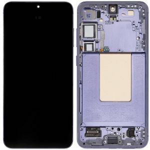 (AM Pro) OLED Assembly With Frame For Samsung S24 Plus (60Hz) (US & International) (Cobalt Violet)