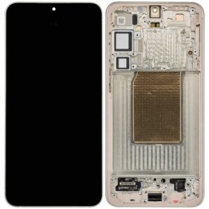 (AM Ultra) OLED Assembly with Frame for Samsung S25 Plus (120Hz) - Pink Gold