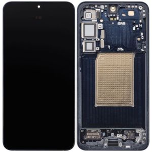 OLED Assembly With Frame For Samsung Galaxy S25 Plus 5G (US & International Version)(Genuine)(Blue Black)