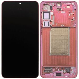 (AM Ultra) OLED Assembly with Frame For Samsung S25 (120Hz) - Coral Red