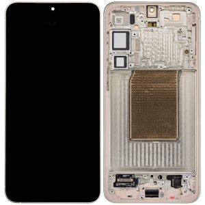 OLED Assembly With Frame For Samsung Galaxy S25 Plus 5G (US & International Version) (Refurbished) (Pink Gold)