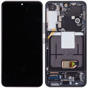 OLED Assembly With Frame For Samsung Galaxy S22 5G (US & International Version) (Refurbished) (Phantom Black)