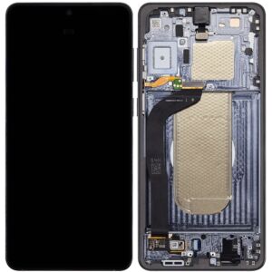 (Service Pack) OLED Assembly With Frame For Samsung Galaxy S25 Edge - Titanium Jetblack