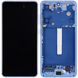 OLED Assembly With Frame For Samsung Galaxy S21 FE 5G (US & International Version) (Refurbished) (Navy)