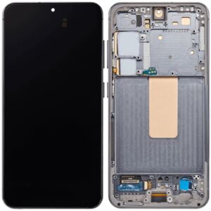 Refurbished OLED Assembly with Frame for Samsung S23 - Green