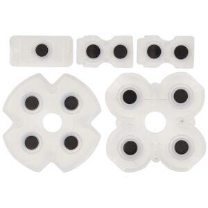 Conductive Rubber Pads for PlayStation 4 Controllers (Version 1: JDS-001/JDS-011)
