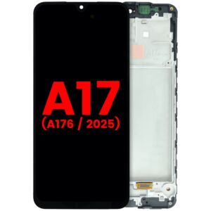 (AM+) LCD Assembly with Frame for Samsung A17 4G (A175 / 2025) / A17 5G (A176 / 2025) - All Colors